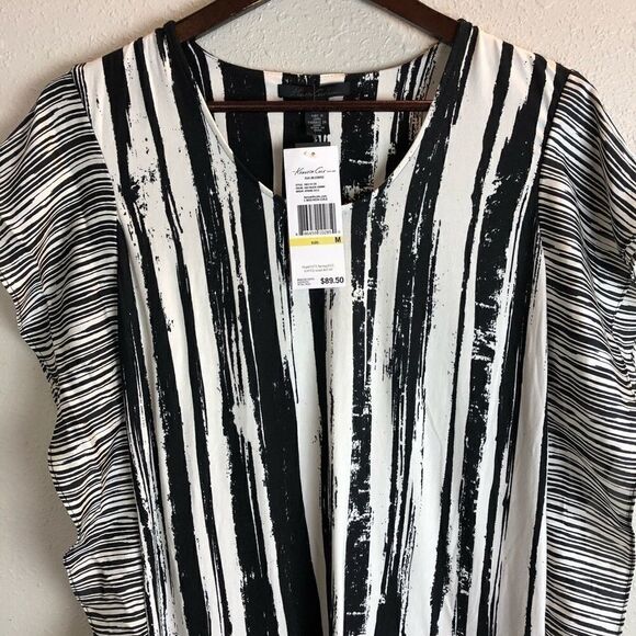 NWT Kenneth Cole New York Blouse Top Size M - Picture 2 of 6